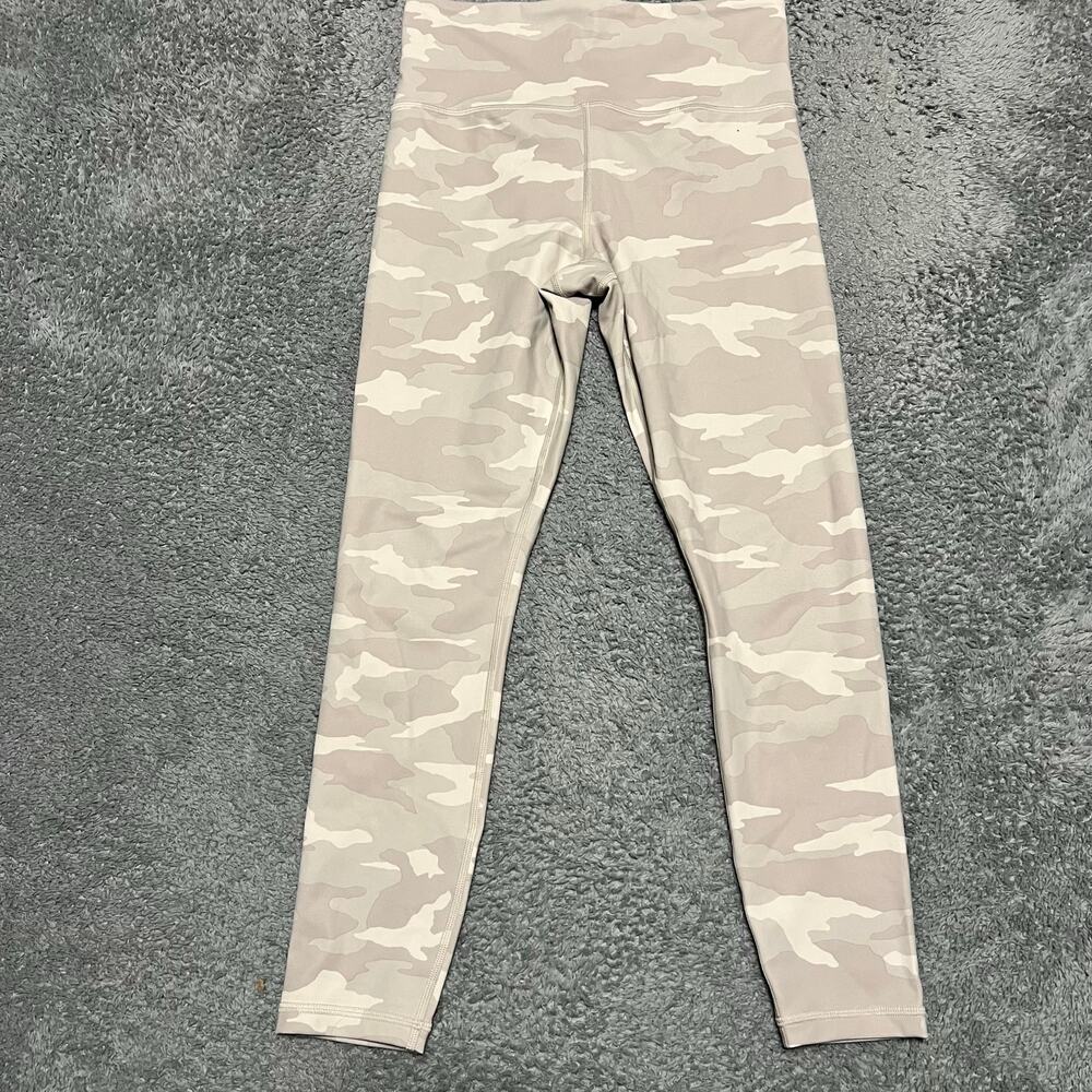 Athleta Leggings Womens Small Elation Camo 7/8 Beige Pants